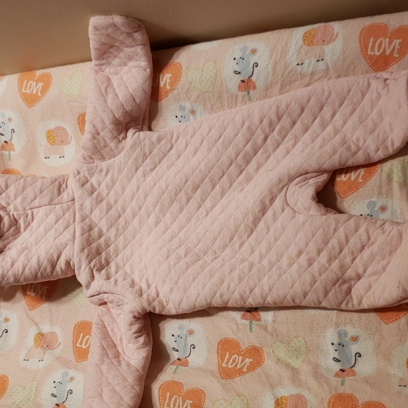 Carter's Baby Girl Bunting 3m Pink - Picture 5 of 5